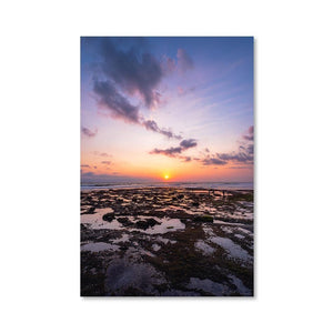 BALI BEACH SUNSET Posters 24in x 36in (61cm x 91cm) / Unframed - Thibault Abraham