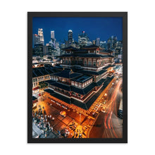 Upload image to gallery, BUDDHA TOOTH RELIC TEMPLE Posters 18in x 24in (45cm x 61cm) / Framed - Thibault Abraham