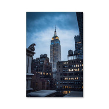 Upload image to gallery, EMPIRE STATE Posters 24in x 36in (61cm x 91cm) / Unframed - Thibault Abraham