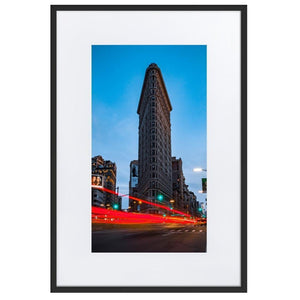 FLAT IRON Posters 24in x 36in (61cm x 91cm) / Europe only - Black box with mat - Thibault Abraham