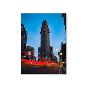 FLAT IRON Posters 18in x 24in (45cm x 61cm) / Unframed - Thibault Abraham
