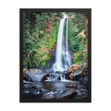 Charger l&#39;image dans la galerie, GITGIT WATERFALL Affiches 18in x 24in (45cm x 61cm) / Encadré - Thibault Abraham