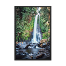 Upload image to gallery, GITGIT WATERFALL Posters 24in x 36in (61cm x 91cm) / Framed - Thibault Abraham