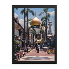 Charger l&#39;image dans la galerie, MASJID SULTAN Affiches 18in x 24in (45cm x 61cm) / Encadré - Thibault Abraham