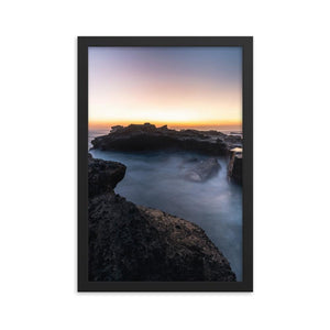 MYSTICAL SUNSET Posters 12in x 18in (30cm x 45cm) / Framed - Thibault Abraham