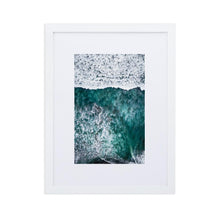 Load image into gallery, SURFERS PARADISE Posters 12in x 18in (30cm x 45cm) / Europe only - White framed with mat - Thibault Abraham