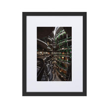 Charger l&#39;image dans la galerie, THE HIVE Affiches 12in x 18in (30cm x 45cm) / Europe seulement - Encadré noir avec passe-partout - Thibault Abraham