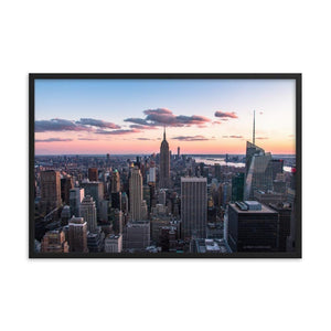 TOP OF THE ROCK Prints 24in x 36in (61cm x 91cm) / Framed - Thibault Abraham