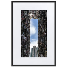 Upload image to gallery, YICK FAT BUILDING II Posters 24in x 36in (61cm x 91cm) / Europe only - Black framed with mat - Thibault Abraham