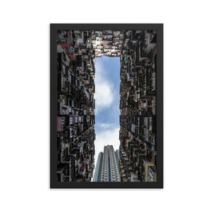 YICK FAT BUILDING II 12in Prints x 18in (30cm x 45cm) / Framed - Thibault Abraham