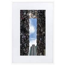 Upload image to gallery, YICK FAT BUILDING II Posters 24in x 36in (61cm x 91cm) / Europe only - White framed with mat - Thibault Abraham