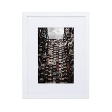 Charger l&#39;image dans la galerie, YICK FAT BUILDING I Affiches 12in x 18in (30cm x 45cm) / Europe seulement - Encadré blanc avec passe-partout - Thibault Abraham
